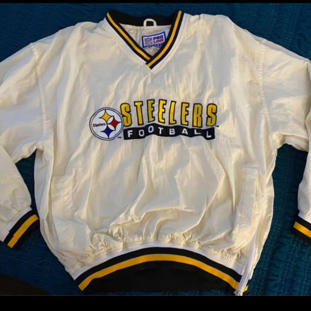 Vintage 90s Starter NFL ProLine Pittsburgh Steelers Windbreaker